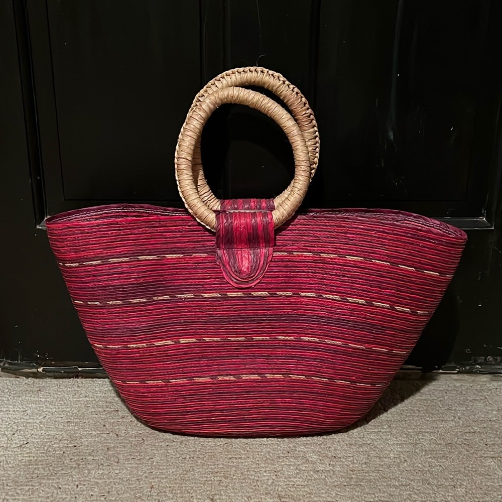 Handmade Basket Purse - NEW